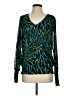 Marc Bouwer 100% Nylon Teal Long Sleeve Blouse Size XS - photo 1