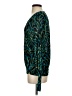Marc Bouwer 100% Nylon Teal Long Sleeve Blouse Size XS - photo 5