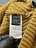 Shein 100% Acrylic Tan Turtleneck Sweater Size 6 - photo 7