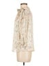Stem & Vine Ivory 3/4 Sleeve Blouse Size M - photo 5