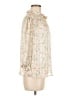 Stem & Vine Ivory 3/4 Sleeve Blouse Size M - photo 4