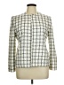 Karen Scott Houndstooth Ivory Blazer Size 14 - photo 1