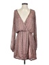 Karina Grimaldi 100% Polyester Metallic Pink Cocktail Dress Size S - photo 1