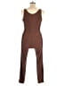 Shein Curve Brown Jumpsuit Size 14 Plus (1) - photo 2
