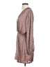 Karina Grimaldi 100% Polyester Metallic Pink Cocktail Dress Size S - photo 5