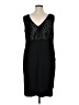 DressBarn Black Cocktail Dress Size 16 - photo 2