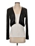 Cache Solid Black Long Sleeve Top Size S - photo 1