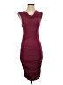 Thyme Solid Burgundy Cocktail Dress Size XS - photo 1