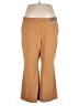 Bold Elements Solid Tan Dress Pants Size 2X - photo 1