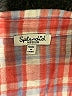 Splendid 100% Cotton Plaid Red Long Sleeve Button-Down Shirt Size M - photo 7