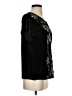 THML Black Short Sleeve Blouse Size XS - photo 4