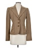 Laundry by Shelli Segal 100% Acetate Tweed Tan Blazer Size 4 - photo 1