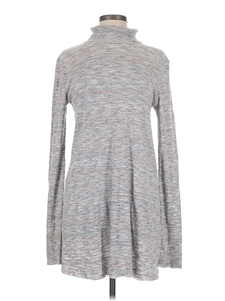 Pre-owned We The Free Turtleneck Sweater In Gray