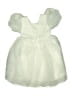 Unbranded 100% Polyester Ivory White Dress Size 120 cm / US 6X - photo 2