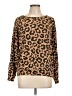 Buffalo by David Bitton Animal Print Brown Pullover Sweater Size L - photo 1