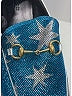 Gucci Print Blue Teal Flats Size EU (IT) 42 / US 12 - photo 4
