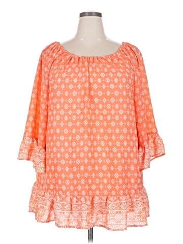 New Directions 3/4 Sleeve Blouse (view 1)