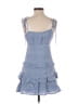 Sundae Muse 100% Rayon Blue Casual Dress Size 8 - photo 2