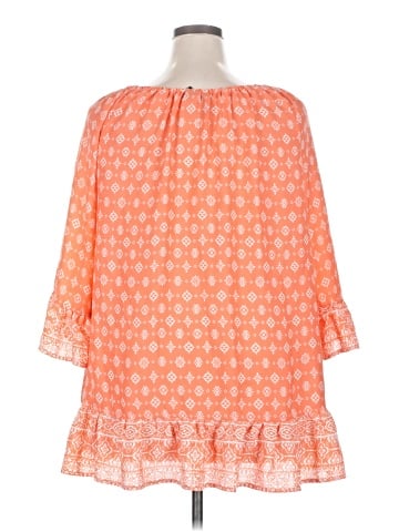 New Directions 3/4 Sleeve Blouse (view 2)