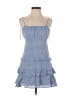 Sundae Muse 100% Rayon Blue Casual Dress Size 8 - photo 1