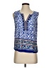 Daniel Rainn Blue Sleeveless Blouse Size S - photo 1