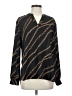 Anne Klein 100% Polyester Black Long Sleeve Blouse Size S - photo 1