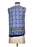 Daniel Rainn Blue Sleeveless Blouse Size S - photo 2