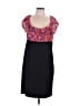 Alyx 100% Polyester Paisley Black Cocktail Dress Size 12 - photo 1