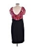 Alyx 100% Polyester Paisley Black Cocktail Dress Size 12 - photo 2
