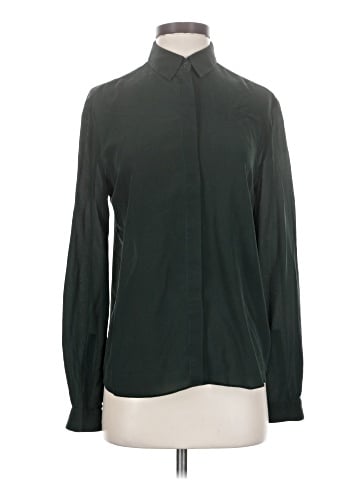 Stockholm Atelier & Other Stories Long Sleeve Silk Top (view 1)