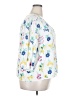 St. John's Bay 100% Rayon White 3/4 Sleeve Blouse Size 2X - photo 4