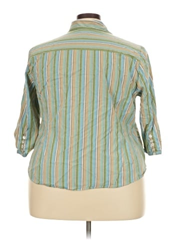 Venezia 3/4 Sleeve Button-Down Shirt (view 2)