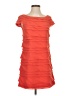 French Connection 100% Polyester Orange Cocktail Dress Size 4 - photo 1