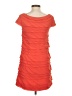 French Connection 100% Polyester Orange Cocktail Dress Size 4 - photo 2
