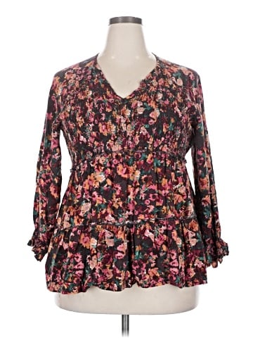 Maurices Long Sleeve Blouse (view 1)