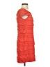 French Connection 100% Polyester Orange Cocktail Dress Size 4 - photo 4