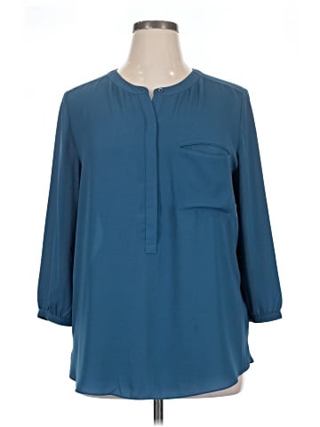 Not Your Daughter's Jeans 3/4 Sleeve Blouse (view 1)