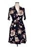 Gilli Floral Brown Casual Dress Size XL - photo 1