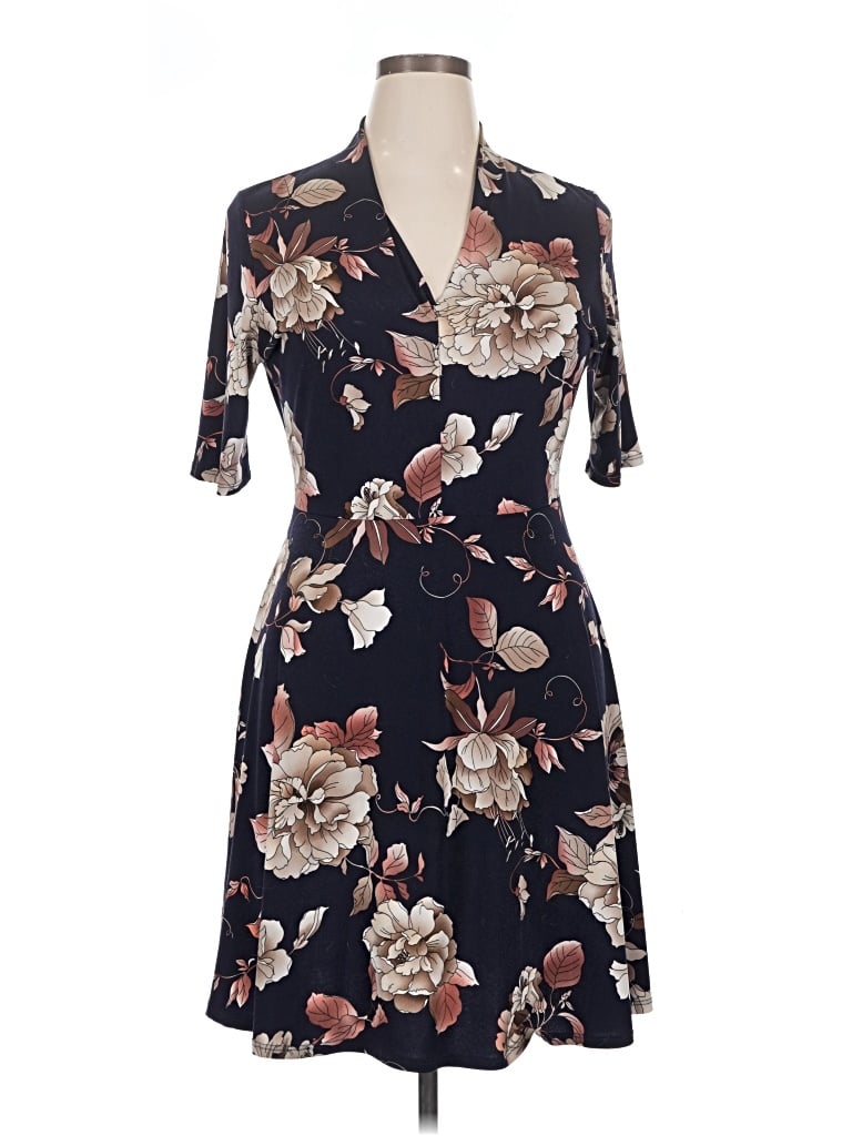 Pre-owned Gilli Casual Dress In Brown