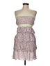 Assorted Brands 100% Polyester Floral Pink Cocktail Dress Size M - photo 1