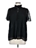 Max Studio 100% Polyester Black Short Sleeve Blouse Size M - photo 1
