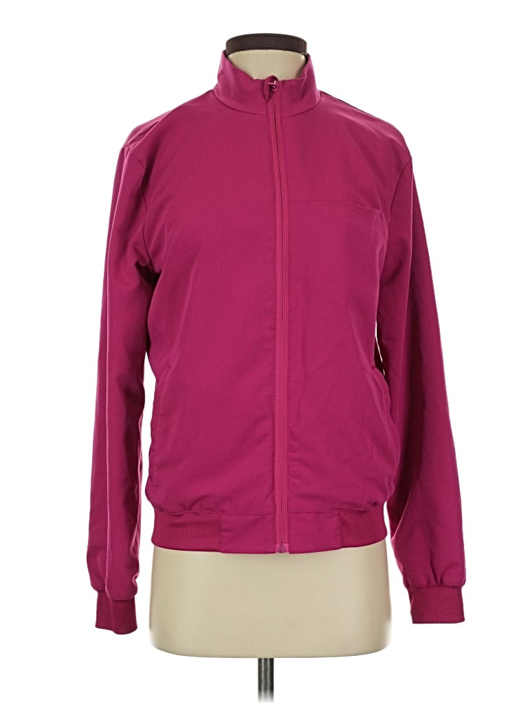 Pre-owned Fabletics Track Jacket In Pink