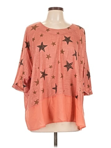 Umgee 3/4 Sleeve Blouse (view 1)