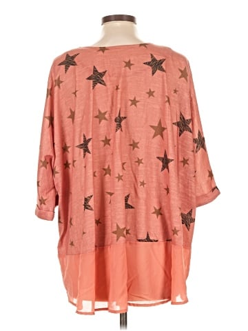 Umgee 3/4 Sleeve Blouse (view 2)