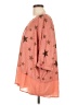 Umgee 100% Polyester Stars Orange 3/4 Sleeve Blouse Size L - photo 5