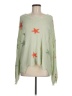 Unbranded Stars Green Pullover Sweater Size M - photo 1