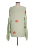 Unbranded Stars Green Pullover Sweater Size M - photo 2
