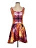 Assorted Brands Paisley Orange Cocktail Dress Size S - photo 1