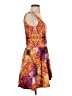 Assorted Brands Paisley Orange Cocktail Dress Size S - photo 4