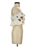 Audrey 3+1 100% Rayon Ivory Sleeveless Blouse Size S - photo 4